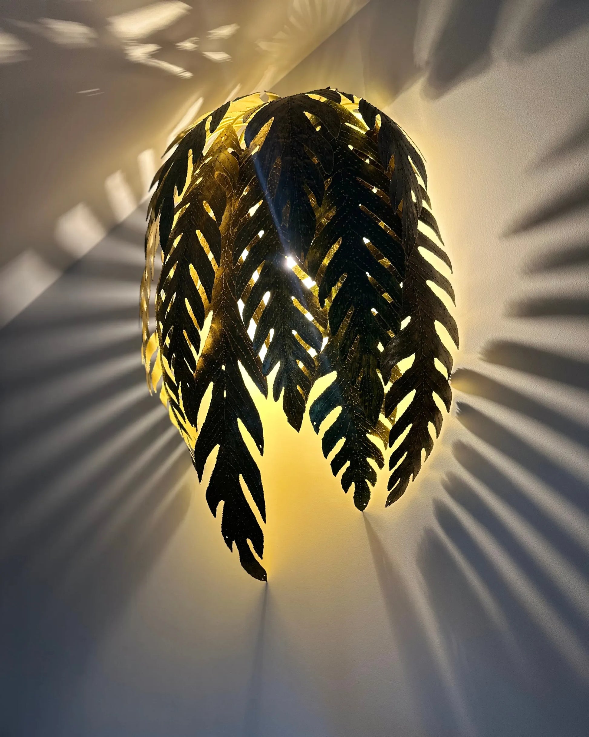 Feuilles - Applique murale