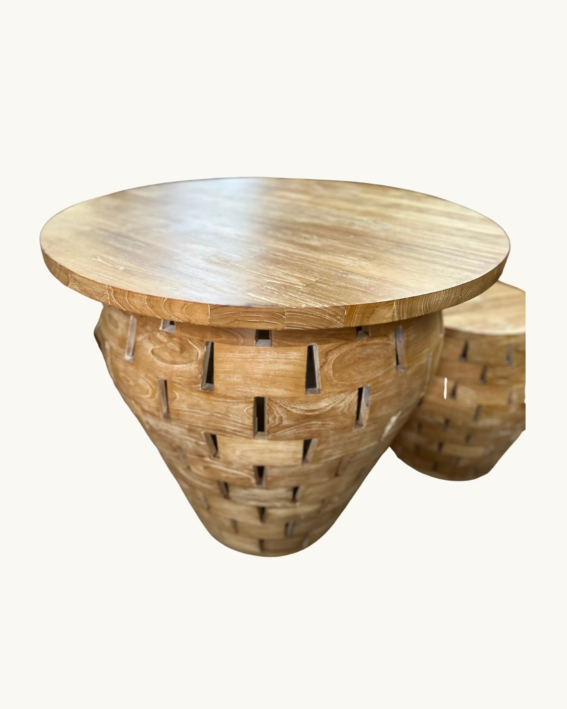 Tambora - Ensemble table et tabourets