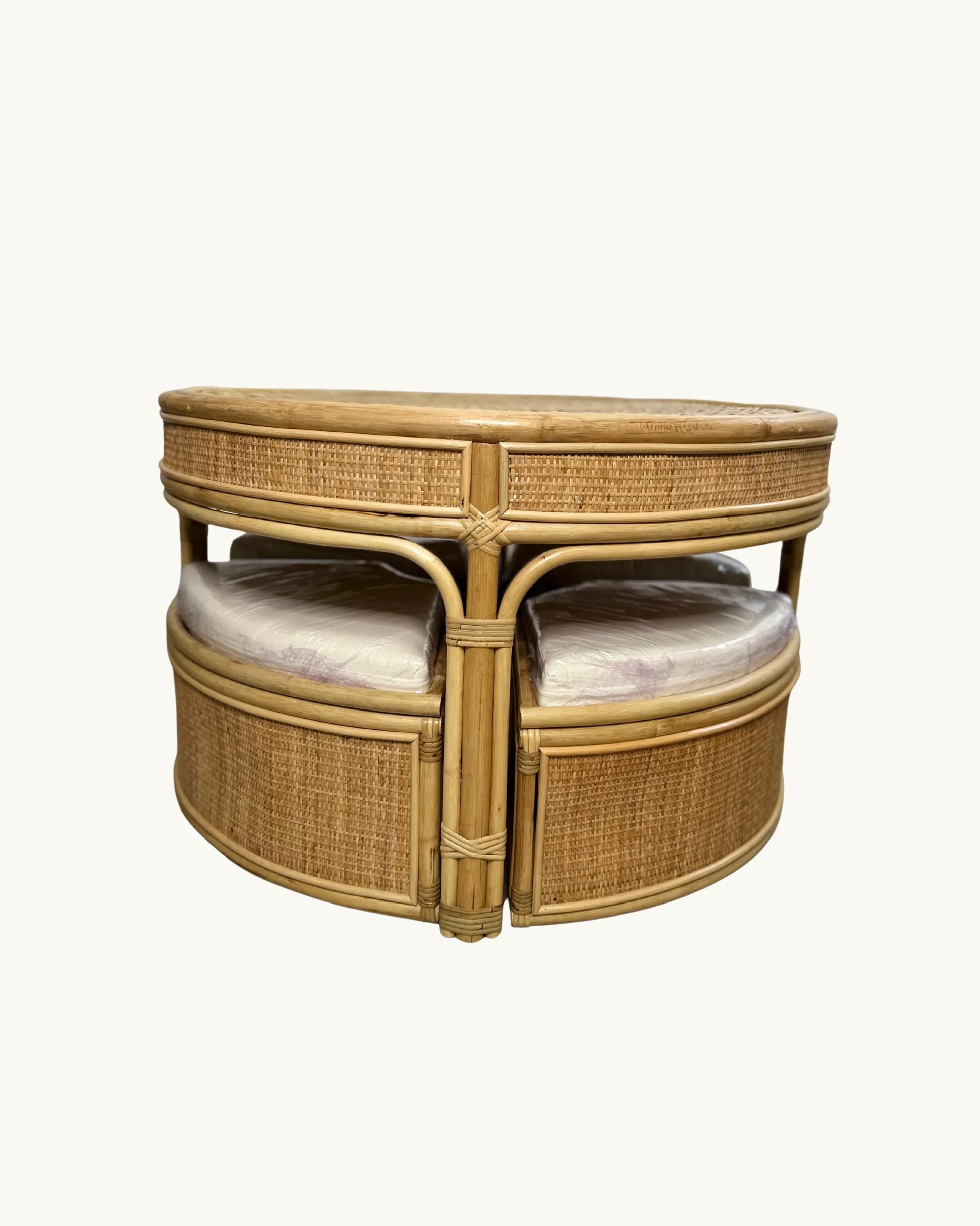 Savora - Table basse avec tabourets