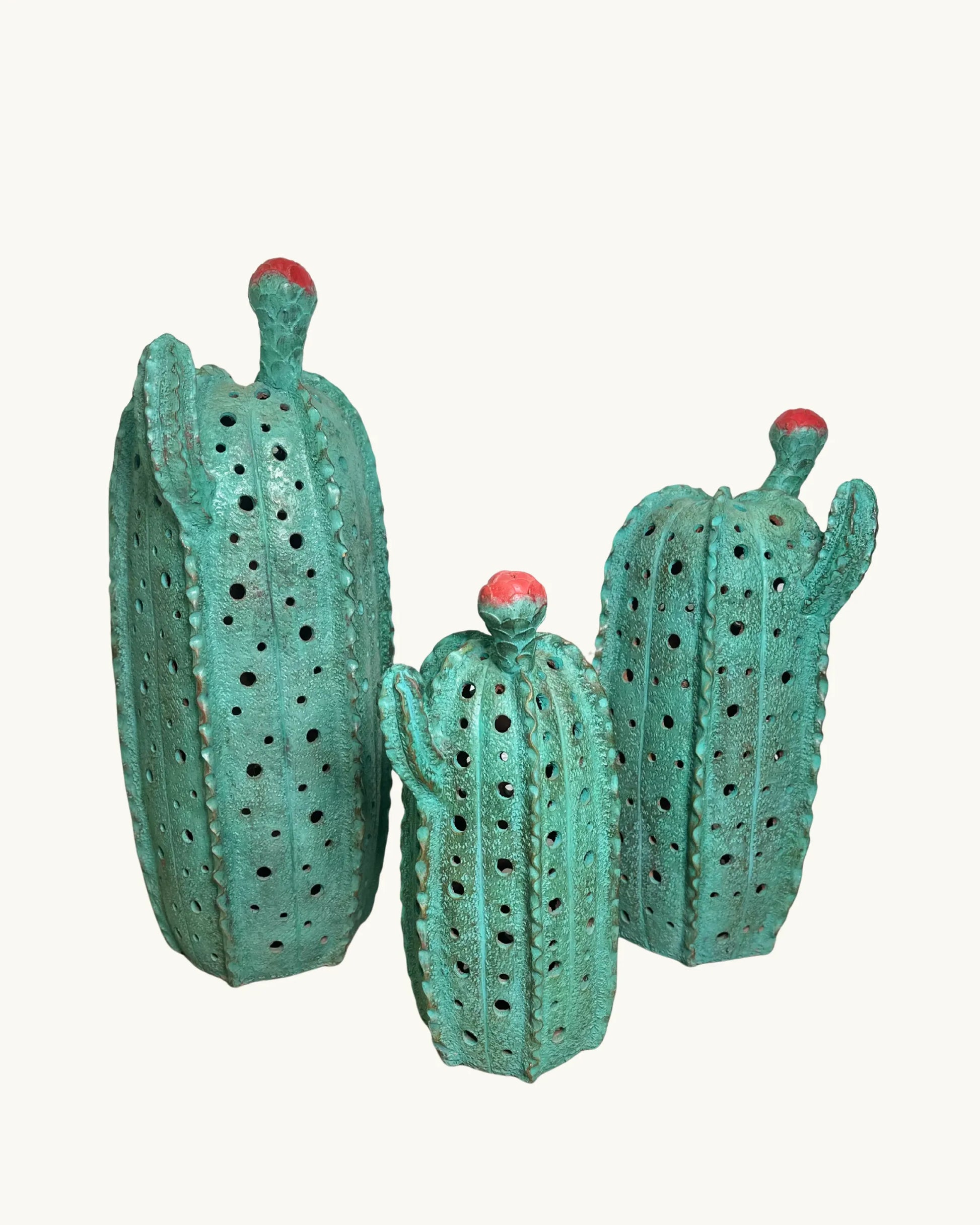 Lot 3 tailles Fairy Castle Green - Cactus