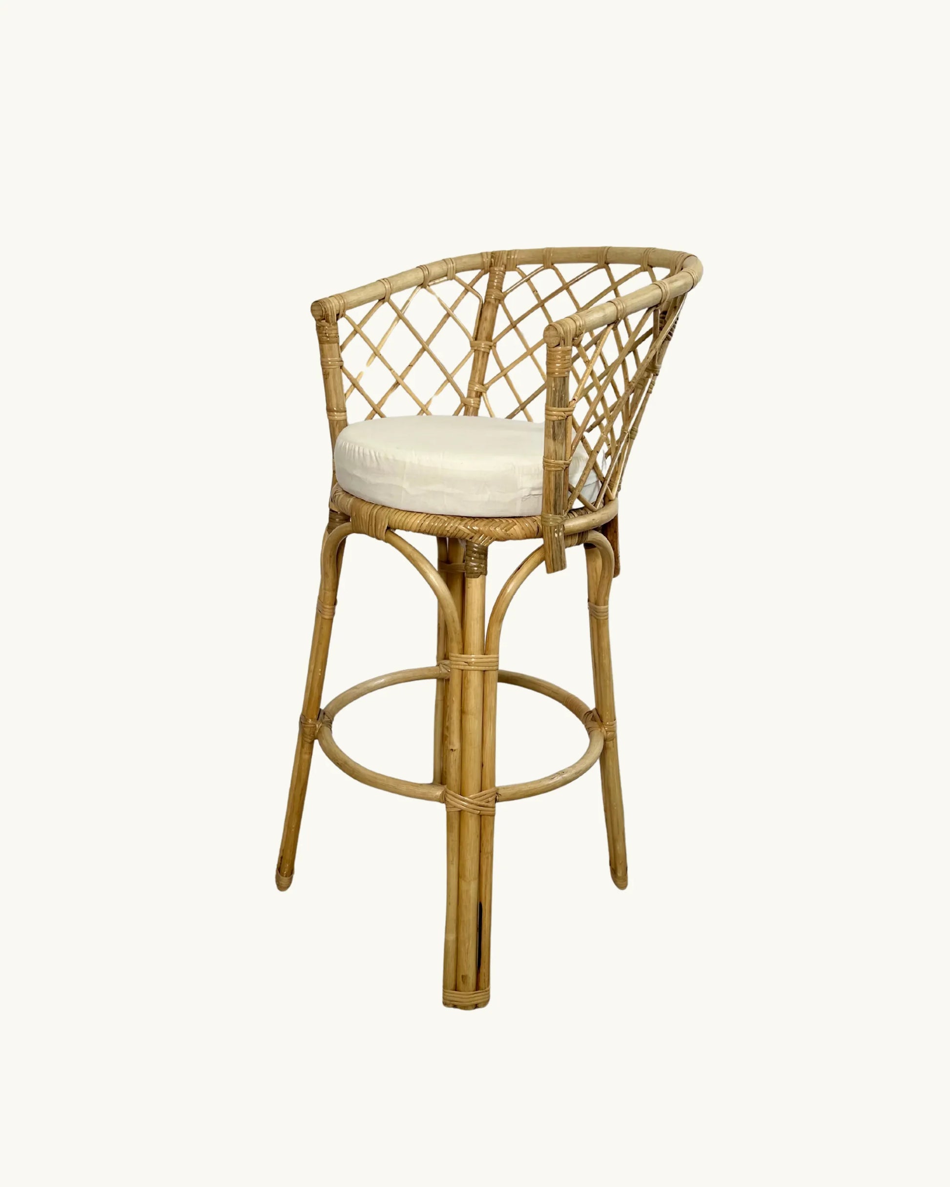Lattis - Tabouret haut
